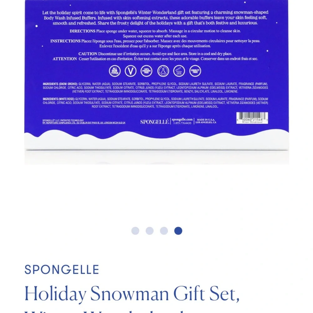 Spongellé Winter Wonderland Gift Set